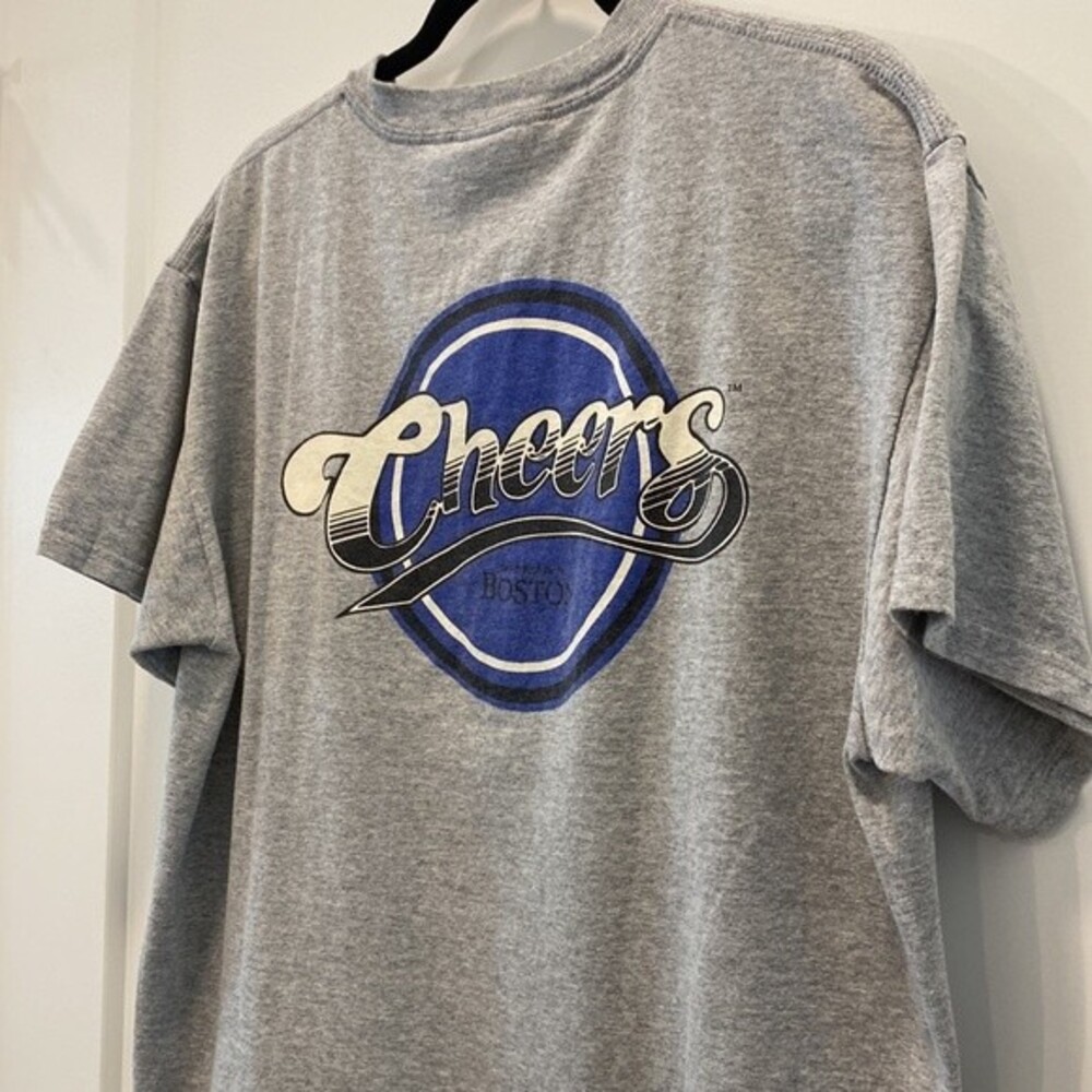 NWOT Authentic CHEERS T-shirt Straight from Boston. Unisex Size Large - Picture 5 of 11